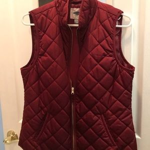 Old Navy Women’s Burgundy Vest